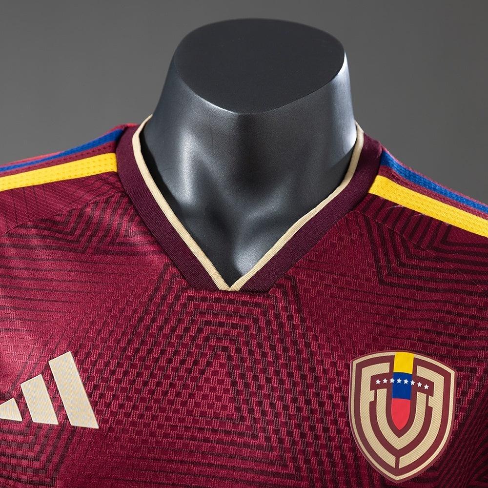 Player Version Venezuela Home Jersey 2026 World Cup Football Kit Soccer Shirt