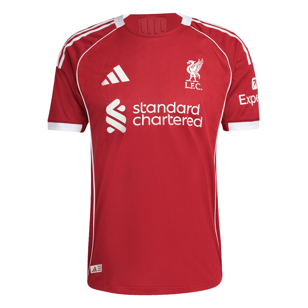 ISAK #9 Mens Liverpool Home Jersey 2025/26 UCL - Player Version (Slim Fit)