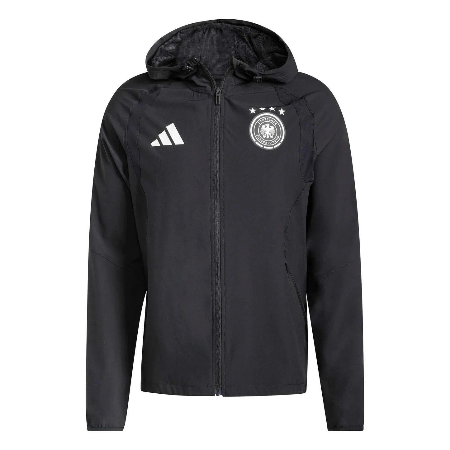 adidas 2026 Germany Men's Tiro Travel Full Zip Windbreaker