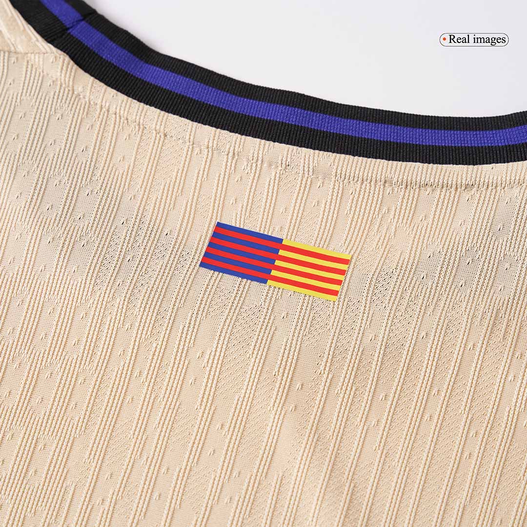LAMINE YAMAL #10 Mens Barcelona Away Jersey 2025/26 - Player Version (Slim Fit)