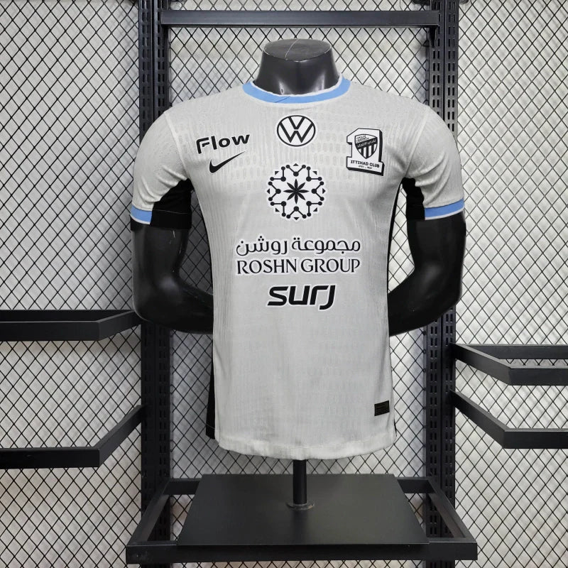 Player Version Al-Ittihad Jeddah Jersey 25/26 Away Football Kit Soccer Jersey