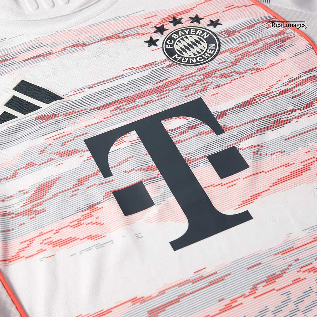 MÜLLER #25 Mens Bayern Munich Away Jersey 2025/26 - Player Version (Slim Fit)
