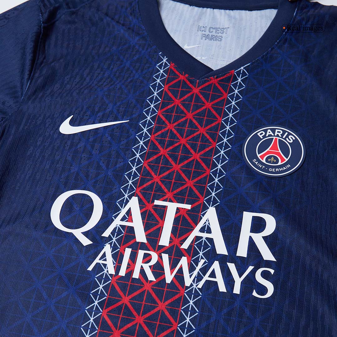 G.RAMOS #9 Mens PSG Home Jersey 2025/26 - Player Version (Slim Fit)