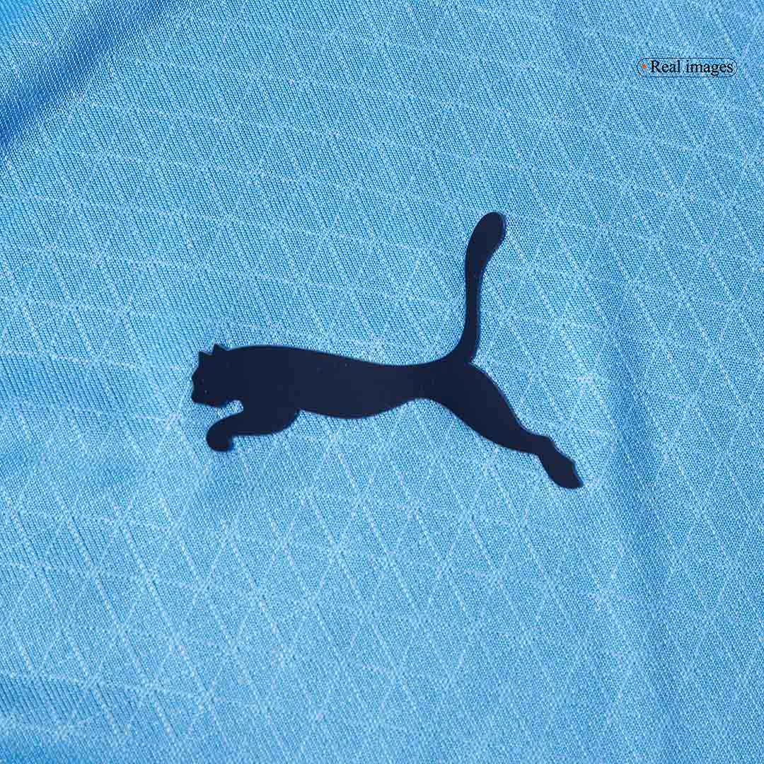 DE BRUYNE #17 Mens Manchester City Home Jersey 2025/26 - Player Version (Slim Fit)