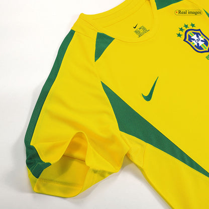 Retro 2002/03 Mens Brazil Home Jersey