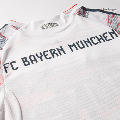 MÜLLER #25 Mens Bayern Munich Away Jersey 2025/26 - Player Version (Slim Fit)