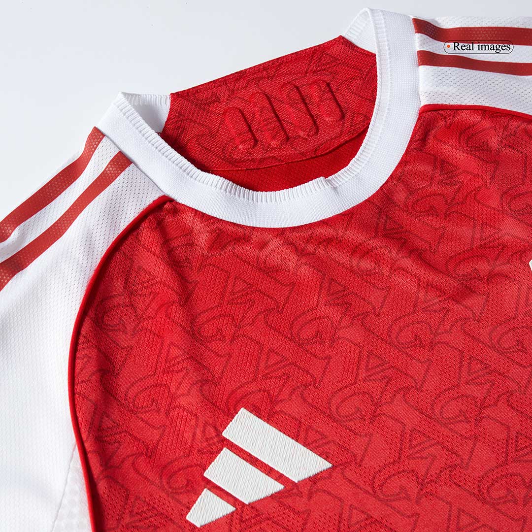 Mens Arsenal Home Kit 2025/26 - Player Version (Slim Fit)