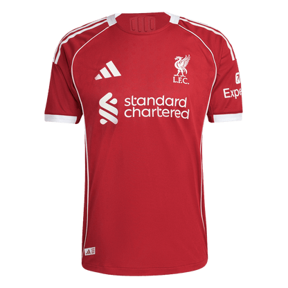 ISAK #9 Mens Liverpool Home Jersey 2025/26 - Player Version (Slim Fit)