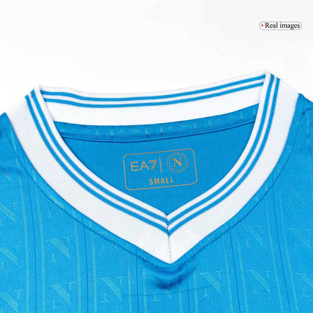 Mens Napoli Home Jersey 2025/26 - Player Version (Slim Fit)