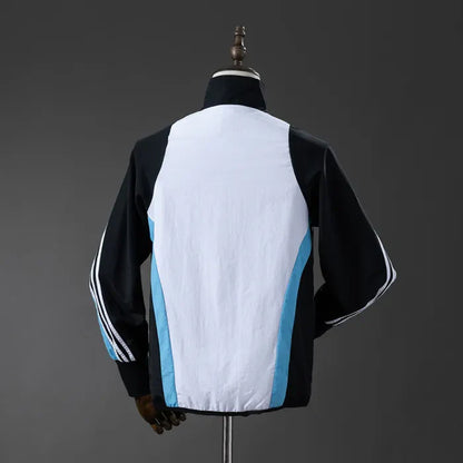 Real Madrid Windbreaker 2025/26 White Football Kit