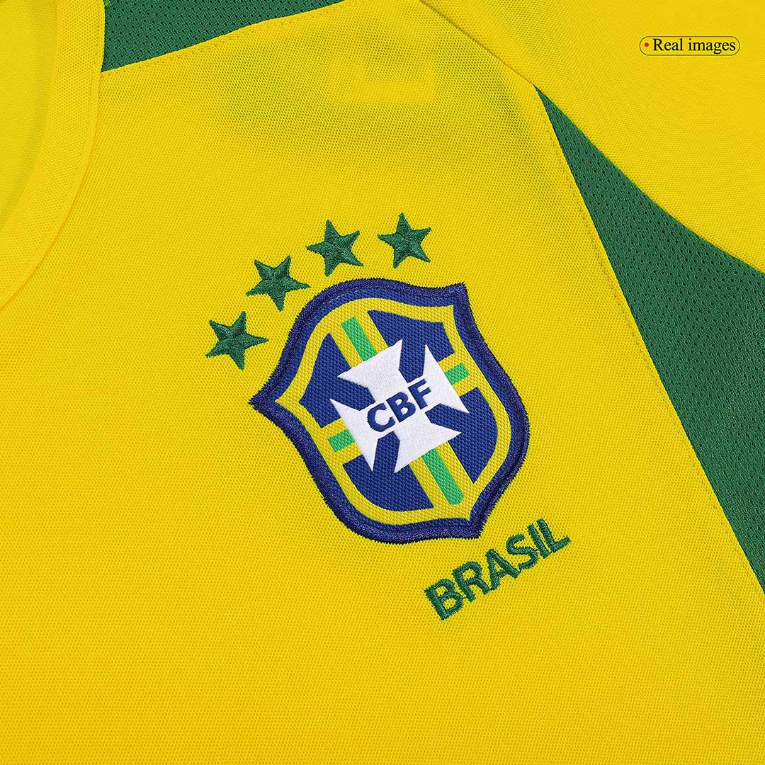 Retro 2002/03 Mens Brazil Home Jersey