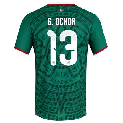 adidas 2026 Mexico Men's Authentic Home Soccer Jersey