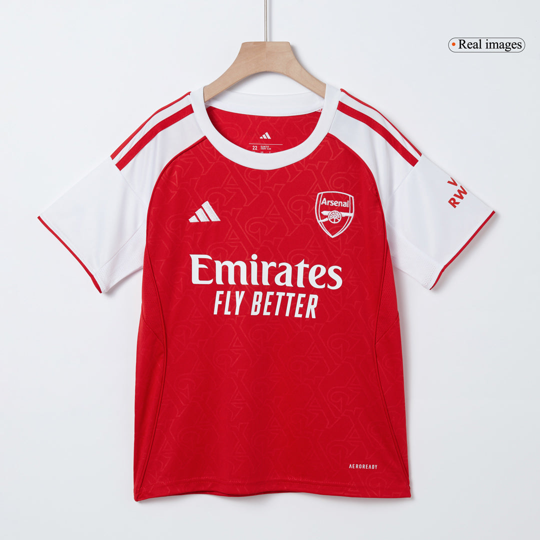 Kids Arsenal Home Full Kit 2025/26
