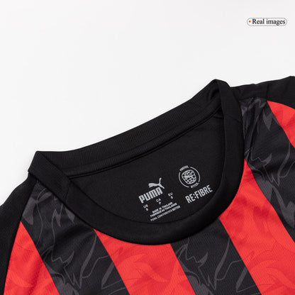 Mens AC Milan Home Long Sleeve Jersey 2025/26