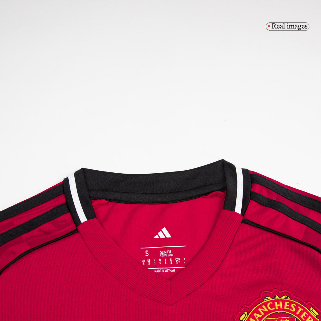 B.FERNANDES #8 Mens Manchester United Home Jersey 2025/26 [PREMIUM]