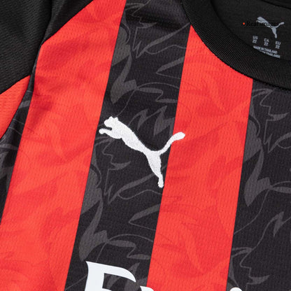 Kids AC Milan Home Kit 2025/26