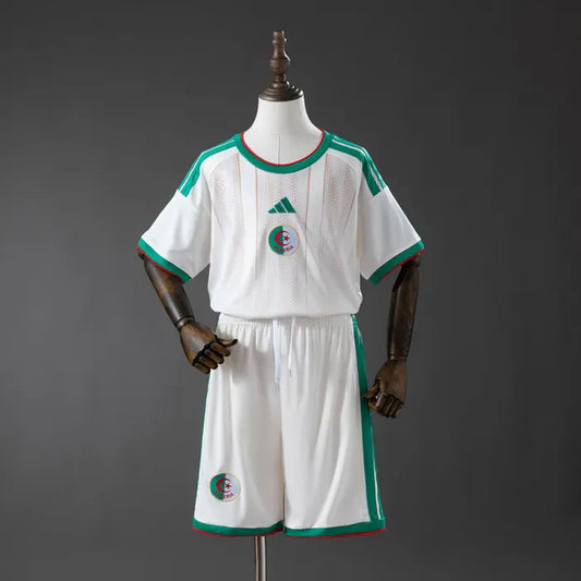 Kids Algeria Home Jersey 2026 World Cup Football Kit Soccer Jersey
