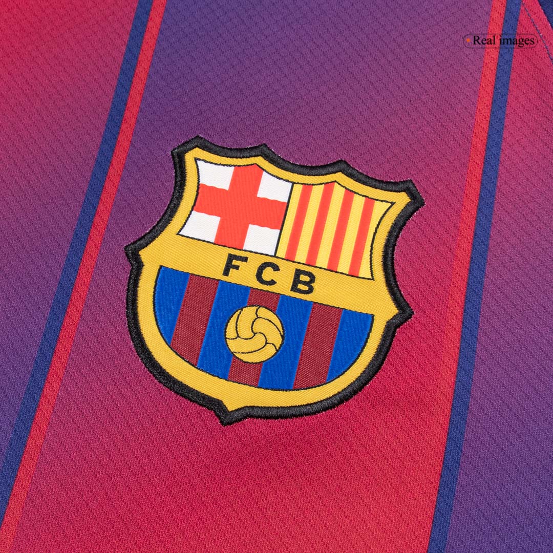 F.DE JONG #21 Mens Barcelona Home Jersey 2025/26