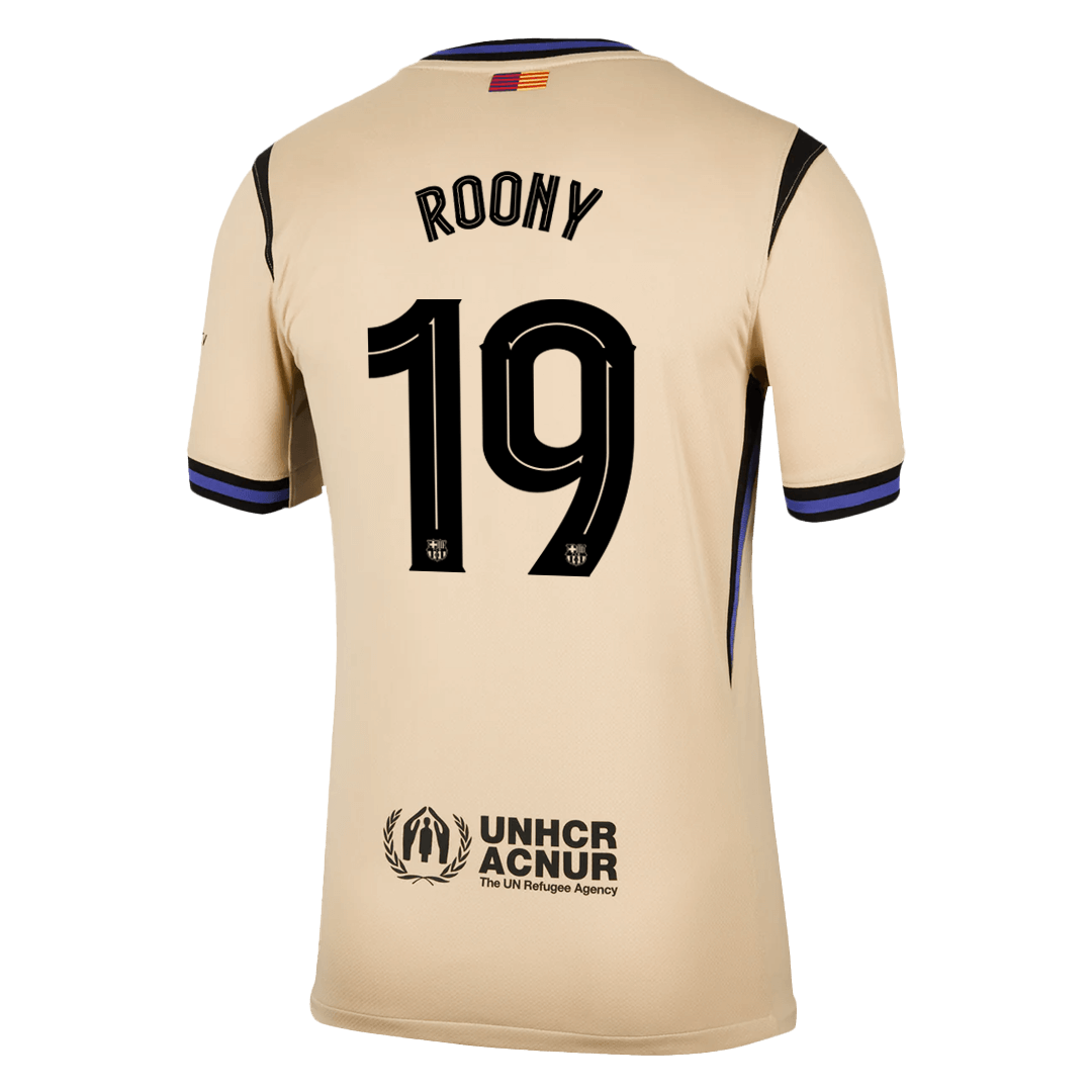 ROONY #19 Mens Barcelona Away Jersey 2025/26 - UCL