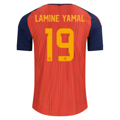 adidas 2026 Spain Men's Authentic Home Soccer Jersey