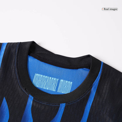 DUMFRIES #2 Mens Inter Milan Home Jersey 2025/26 - Player Version (Slim Fit)