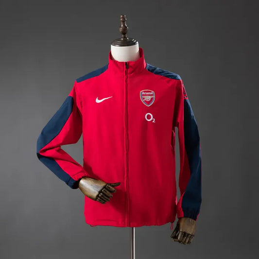 Arsenal Windbreaker 2004-05 Football Kit Soccer Jersey
