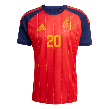 PEDRI #20 Mens Spain World Cup Home Jersey 2026 [PREMIUM]
