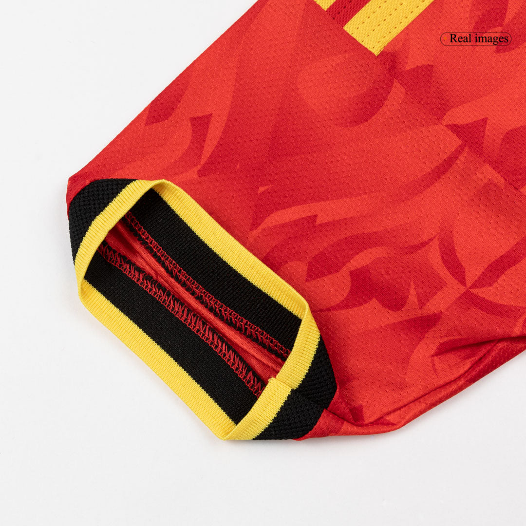 DE BRUYNE #7 Mens Belgium World Cup Home Jersey 2026 - Player Version (Slim Fit)
