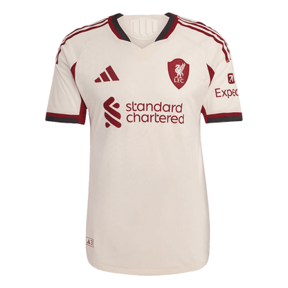 GAKPO #18 Mens Liverpool Away Jersey 2025/26 - Player Version (Slim Fit)