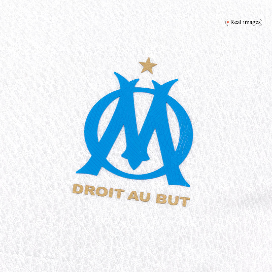 Mens Marseille Home Jersey 2025/26 - Player Version (Slim Fit)