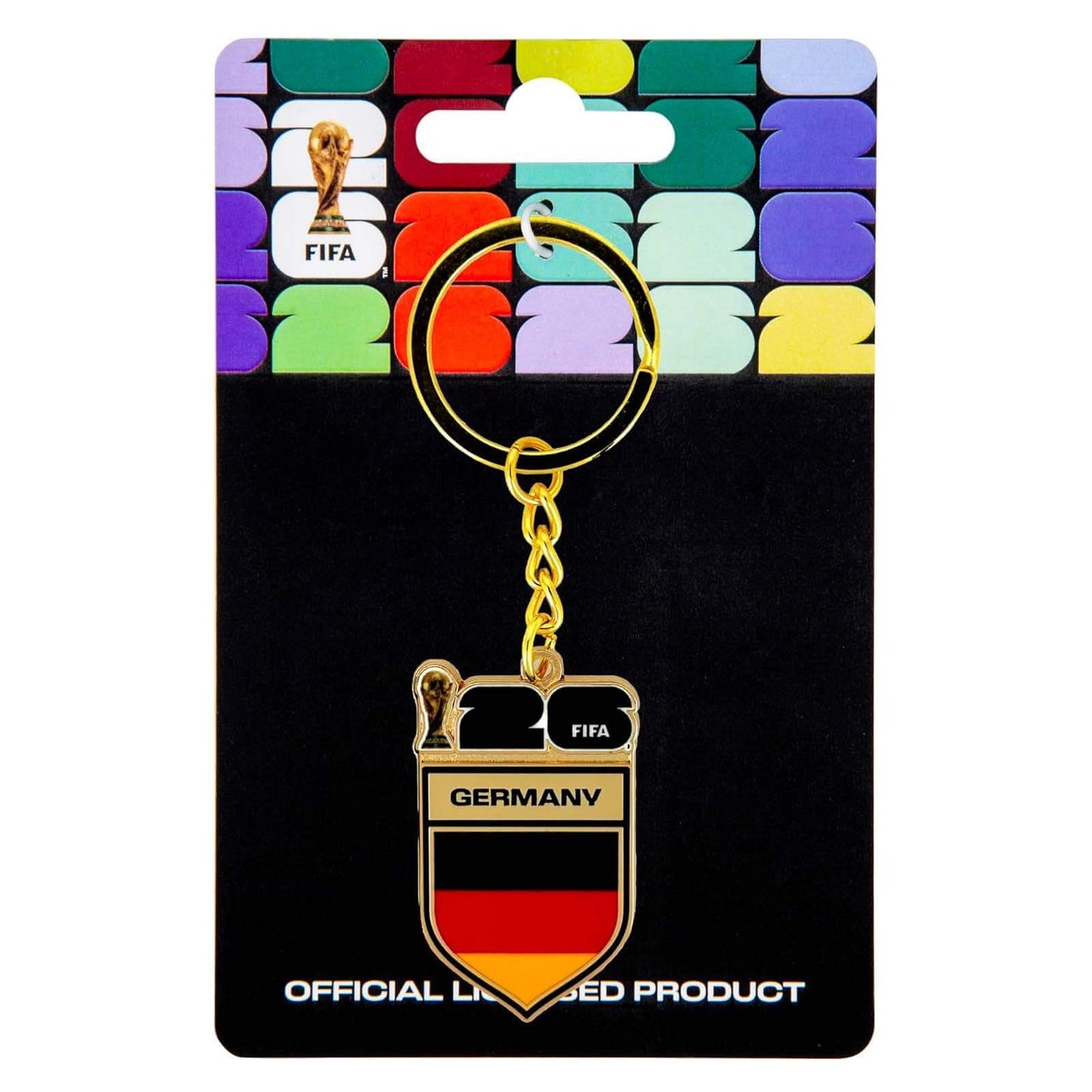 Logo Brands 2026 FIFA World Cup Germany Flag Keychain