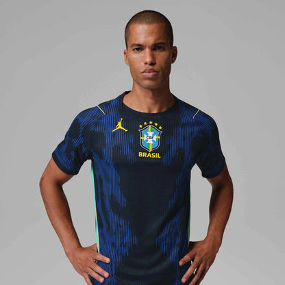 Nike 2026 Brazil Men's Authentic Away Soccer Jersey