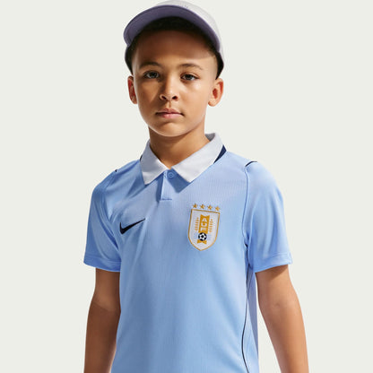 Nike 2026 Uruguay Youth Stadium Home Soccer Jersey