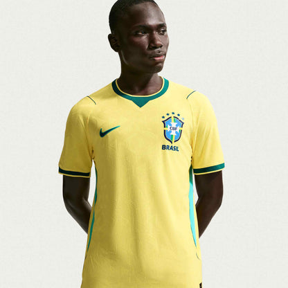 Nike 2026 Brazil Men's Authentic Home Soccer Jersey