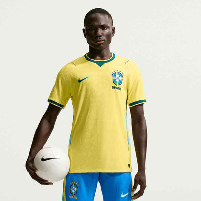 Nike 2026 Brazil Men's Authentic Home Soccer Jersey
