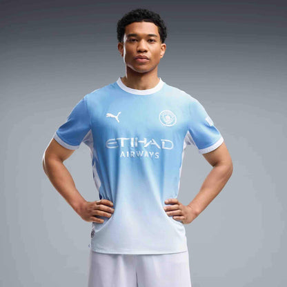Puma 2026-27 Manchester City Men's Authentic Home Soccer Jersey