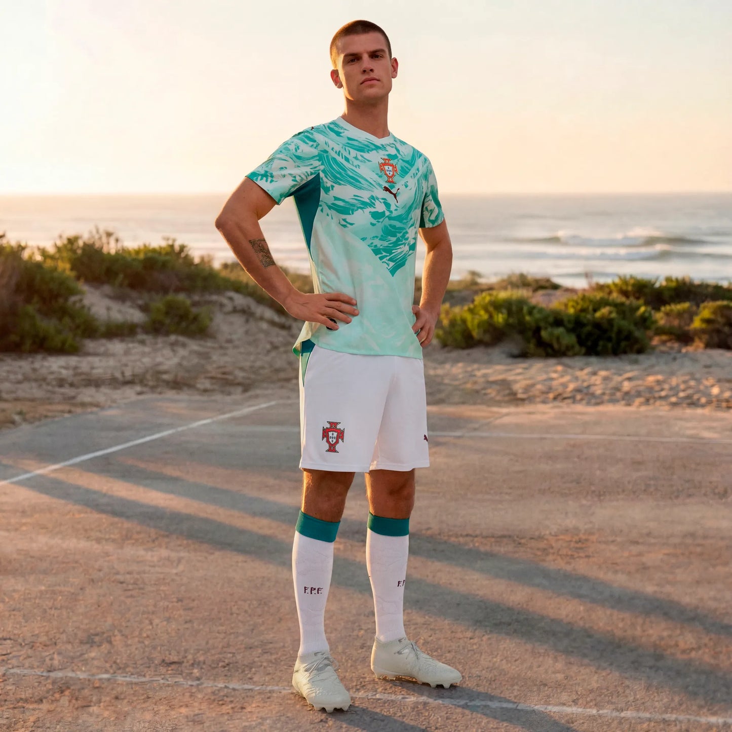 Puma 2026 Portugal Men's Stadium Away Shorts