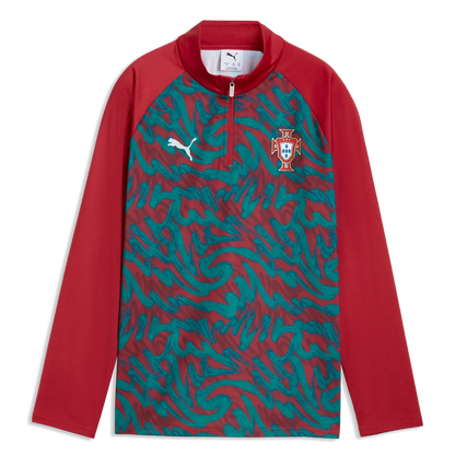 Puma 2026 Portugal Youth 1/4 Zip Pre-Match Top