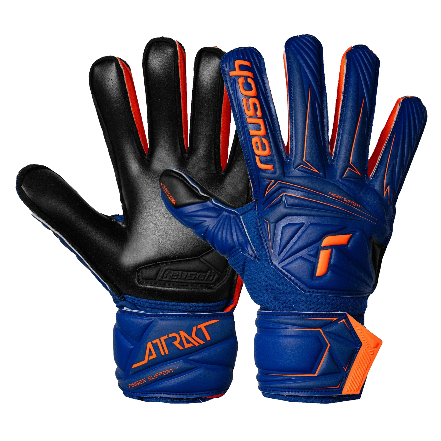 Reusch Junior Attrakt Infinity Finger Support Goalkeeper Gloves