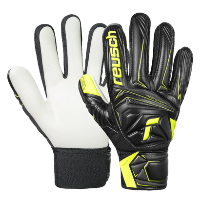 Reusch Junior Attrakt Starter Solid Finger Support Goalkeeper Gloves