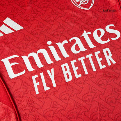 Men's Arsenal Home Full Kit 2025/26 - Player Version (Slim Fit)