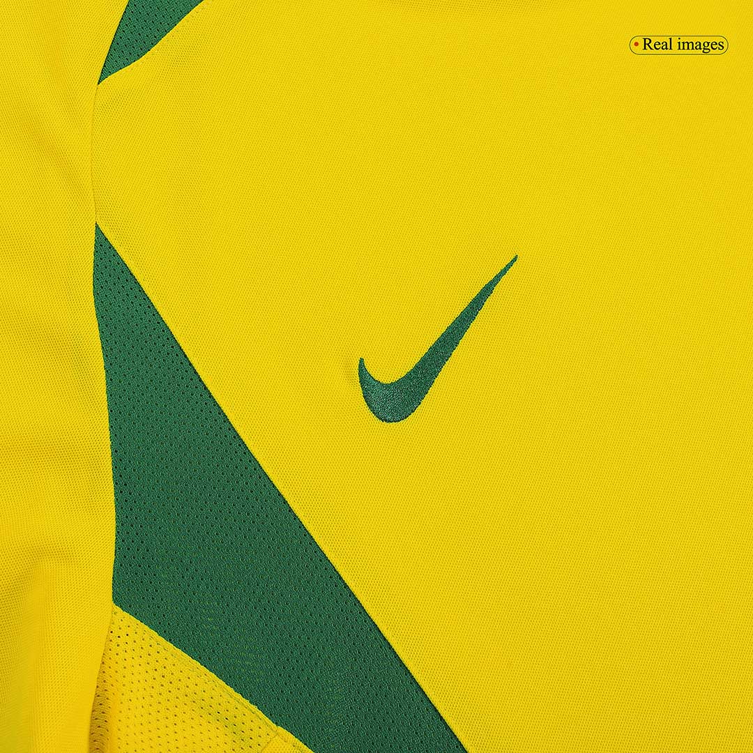 Retro RONALDINHO #11 2002/03 Mens Brazil Home Jersey