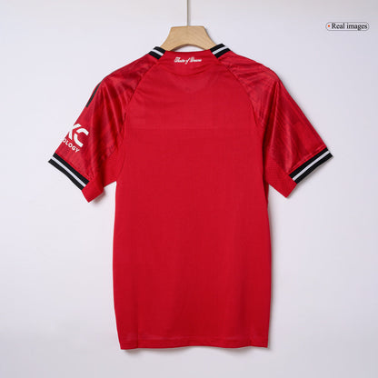 B.FERNANDES #8 Mens Manchester United Home Jersey 2025/26 - Player Version (Slim Fit)