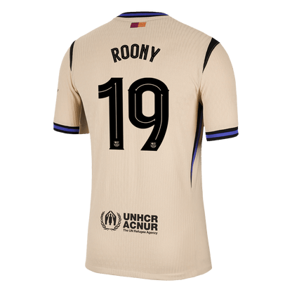 ROONY #19 Mens Barcelona Away Jersey 2025/26 UCL - Player Version (Slim Fit)
