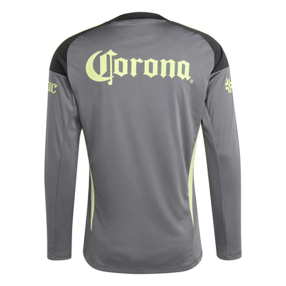 adidas 2025-26 Club America Men's Goalkeeper Long-Sleeve Soccer Jersey