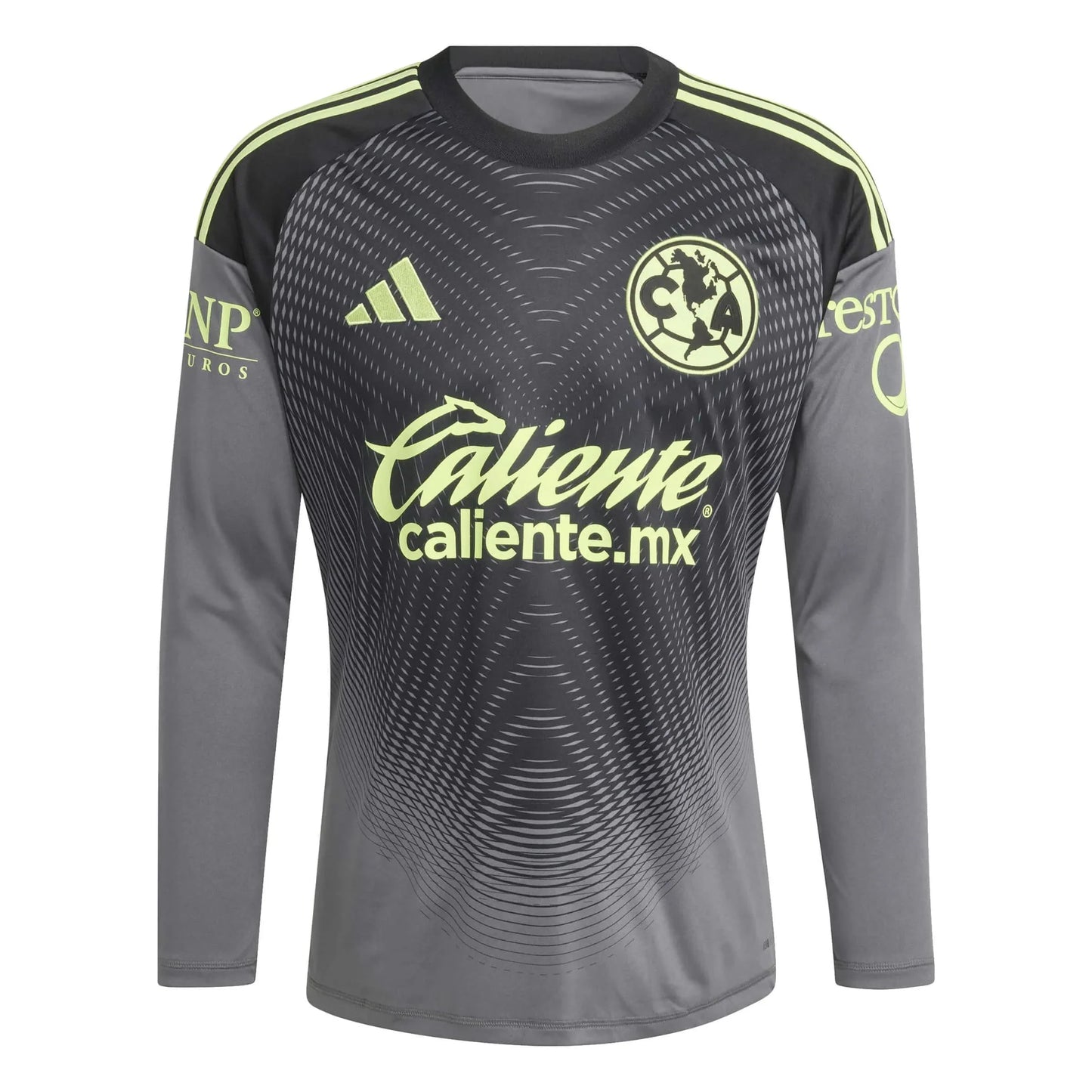 adidas 2025-26 Club America Men's Goalkeeper Long-Sleeve Soccer Jersey