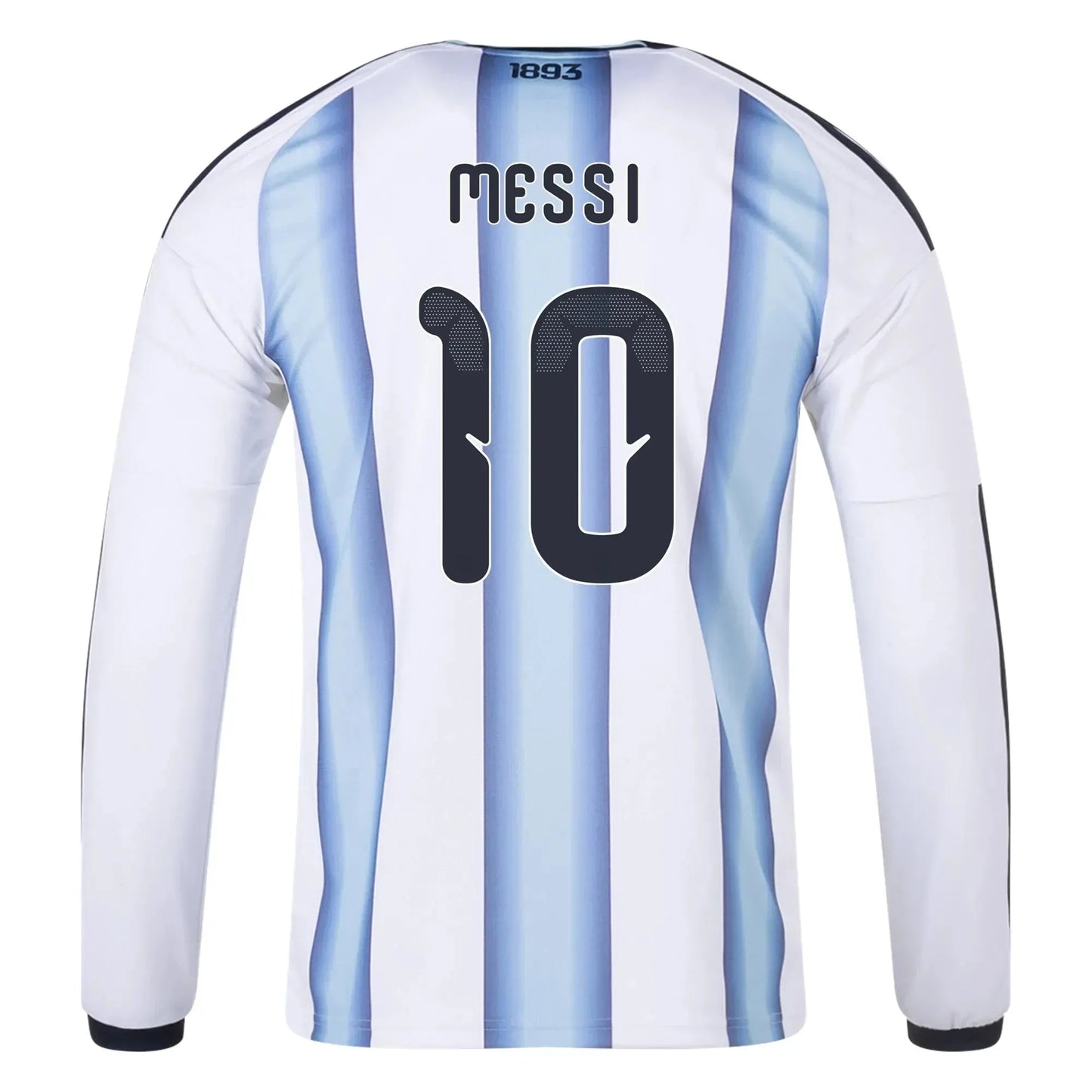 adidas 2026 Argentina Men's Stadium Home Long-Sleeve Soccer Jersey