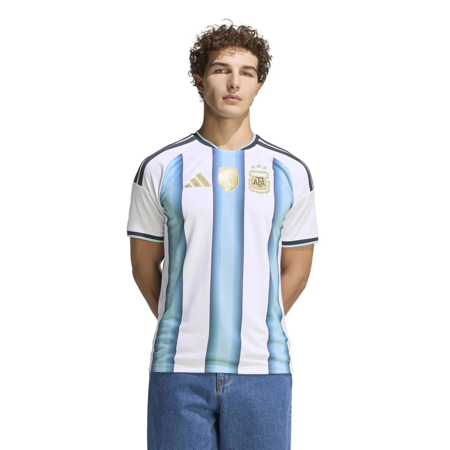 adidas 2026 Argentina Men's Stadium Home Soccer Jersey