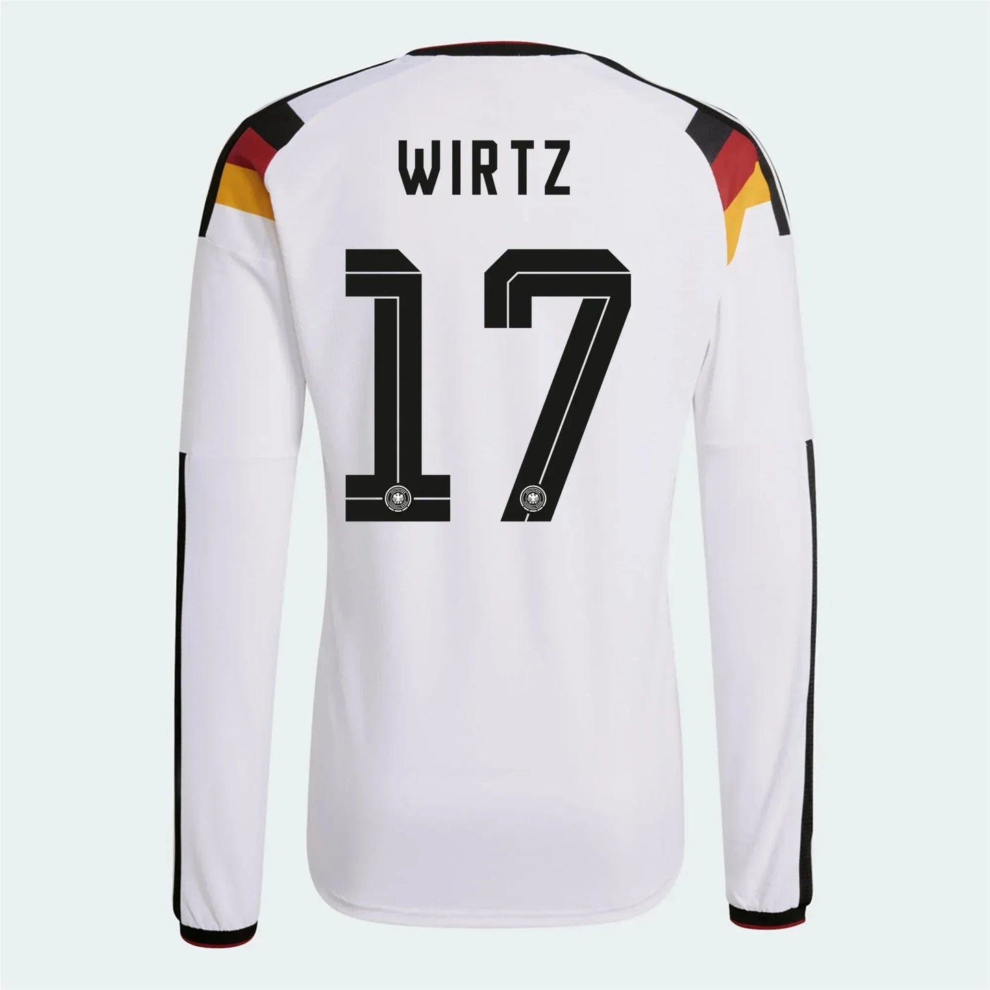 adidas 2026 Germany Men's Authentic Home Long-Sleeve Soccer Jersey