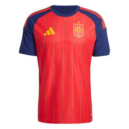 adidas 2026 Spain Men's Authentic Home Soccer Jersey